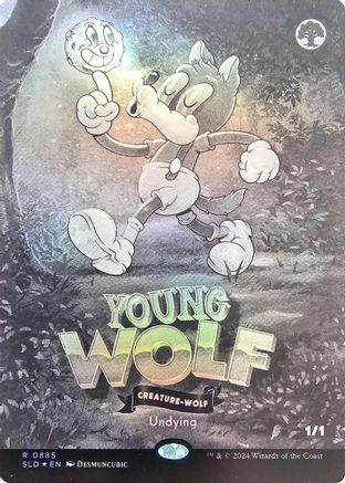 Young Wolf (885) Foil - Secret Lair Drop