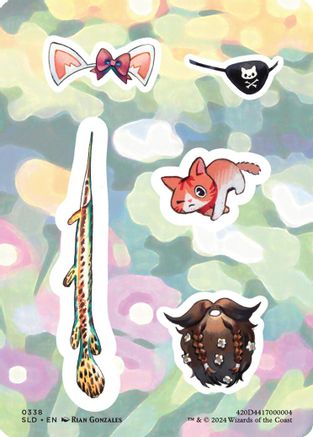 Sticker sheet (338) - Secret Lair Drop