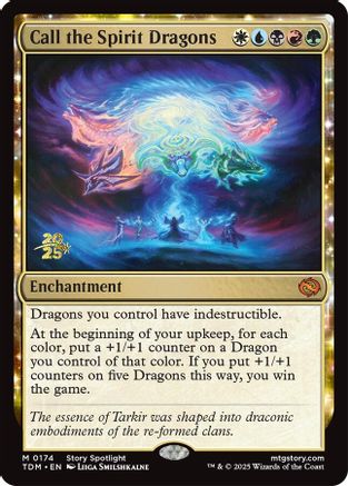 Call the Spirit Dragons (174) - Prerelease Cards