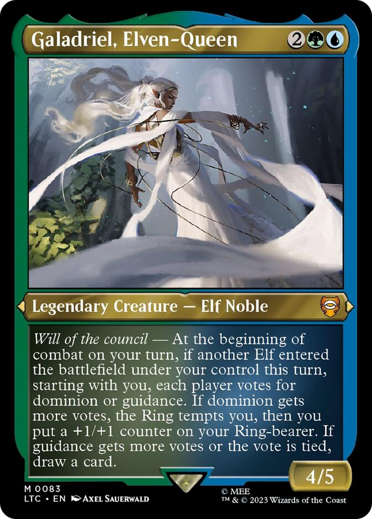 Galadriel, Elven-Queen (083) Foil - Tales of Middle-earth Commander
