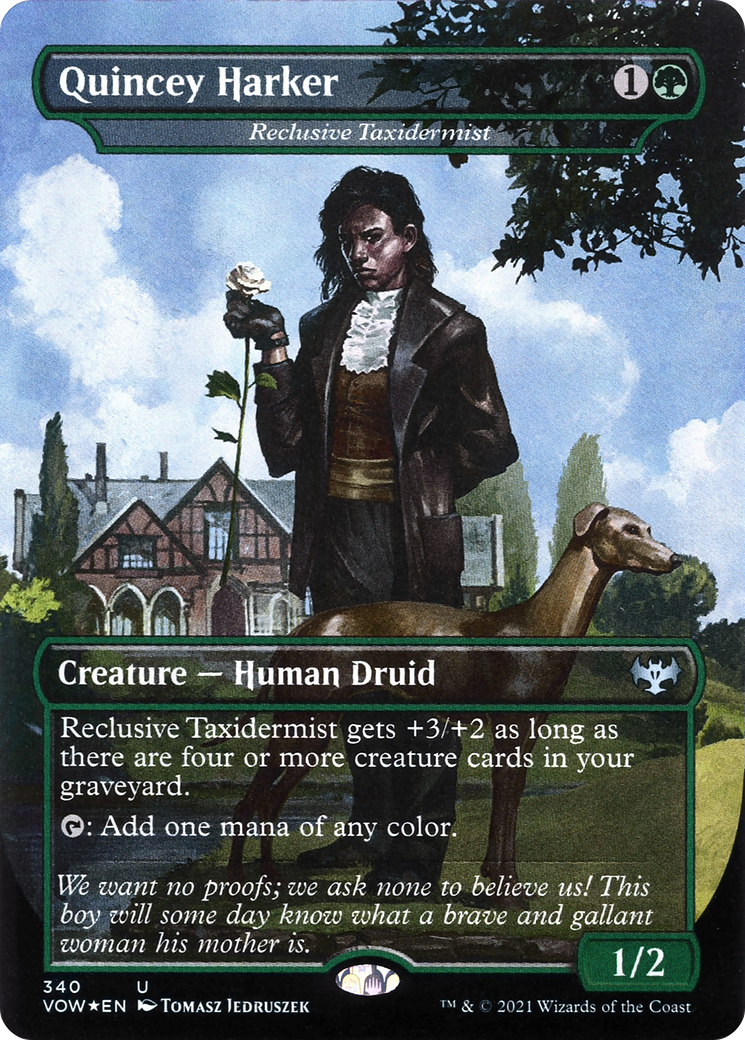 Quincey Harker – Reclusive Taxidermist (340) - Innistrad: Crimson Vow