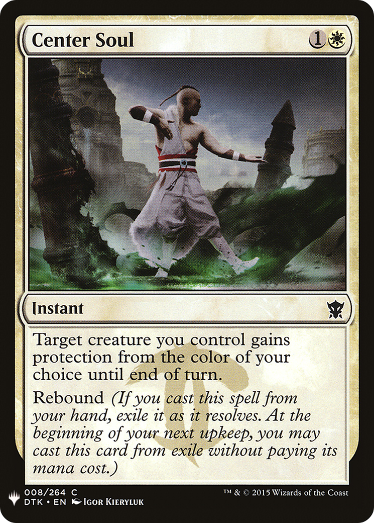 Center Soul (DTK-8) - The List