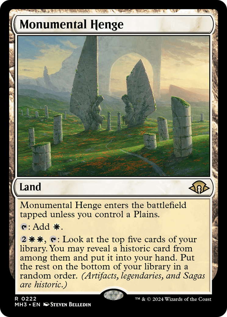 Monumental Henge (222) Foil - Modern Horizons 3