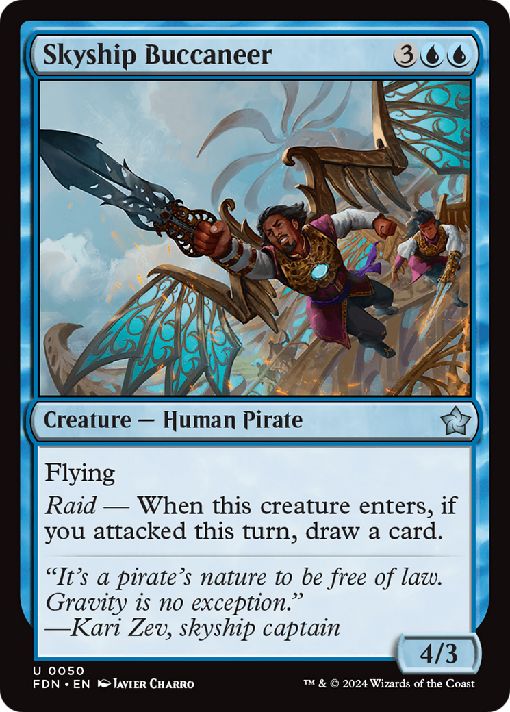 Skyship Buccaneer (050) Foil - Foundations