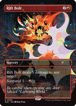 Rift Bolt (2050) - Secret Lair Drop Series