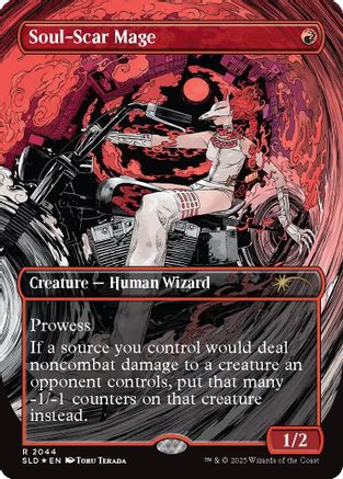 Soul-Scar Mage (2044) Foil - Secret Lair Drop