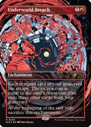 Underworld Breach (Raised Foil) (2045) Foil - Secret Lair Drop