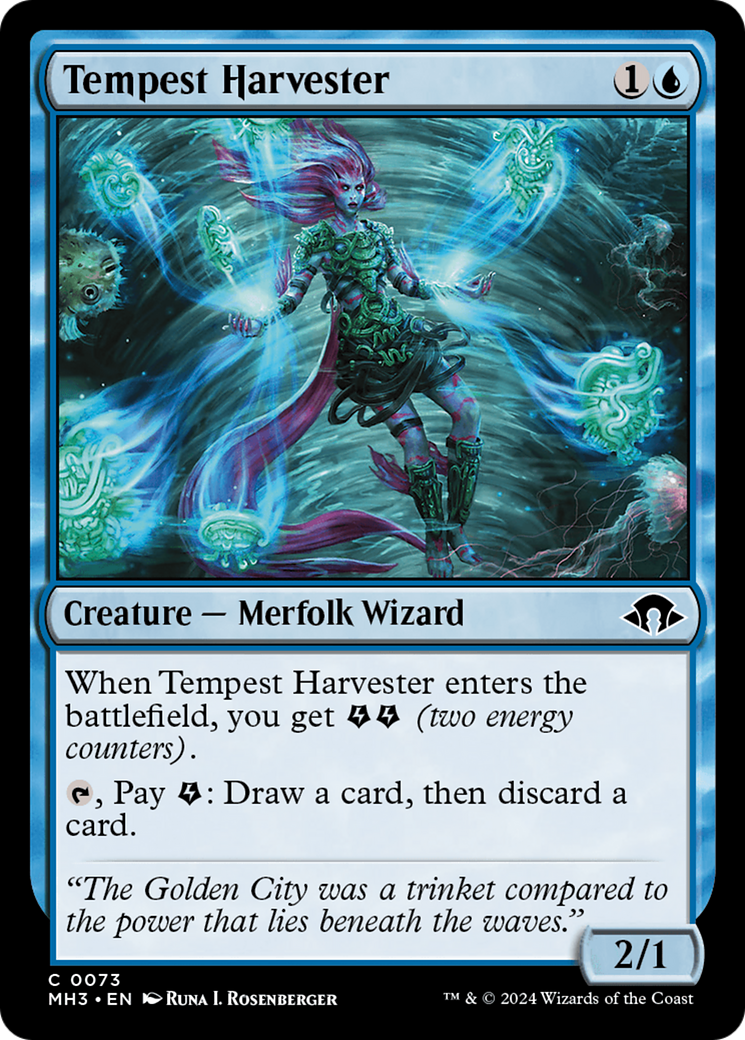 Tempest Harvester (073) Foil - Modern Horizons 3
