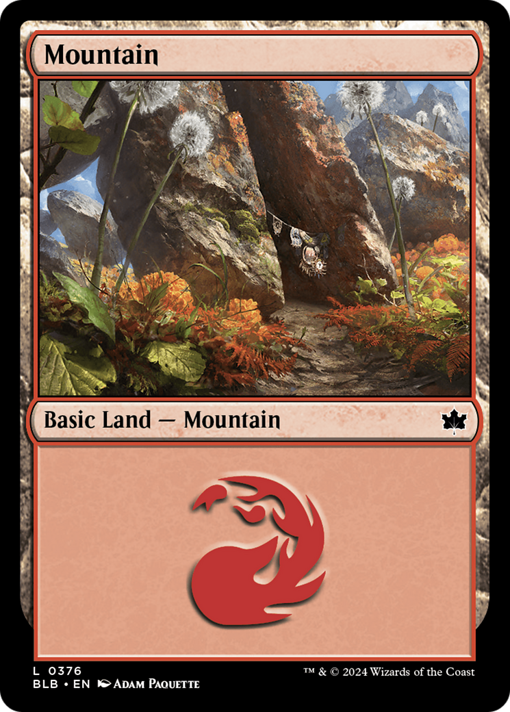 Mountain (376) - Bloomburrow