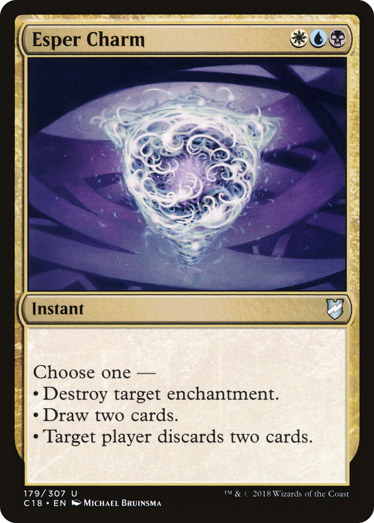 Esper Charm (179) - Commander 2018