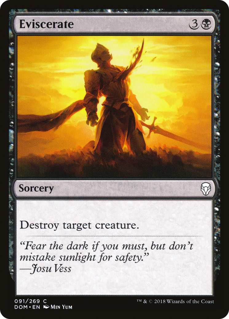 Eviscerate (091) Foil - Dominaria