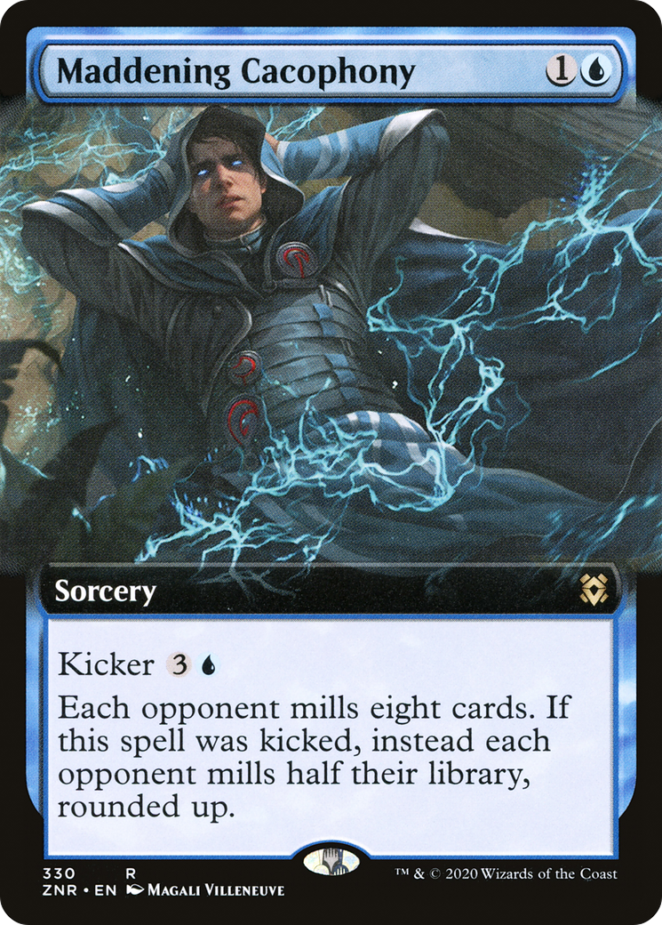 Maddening Cacophony (Extended Art) (330) - Zendikar Rising