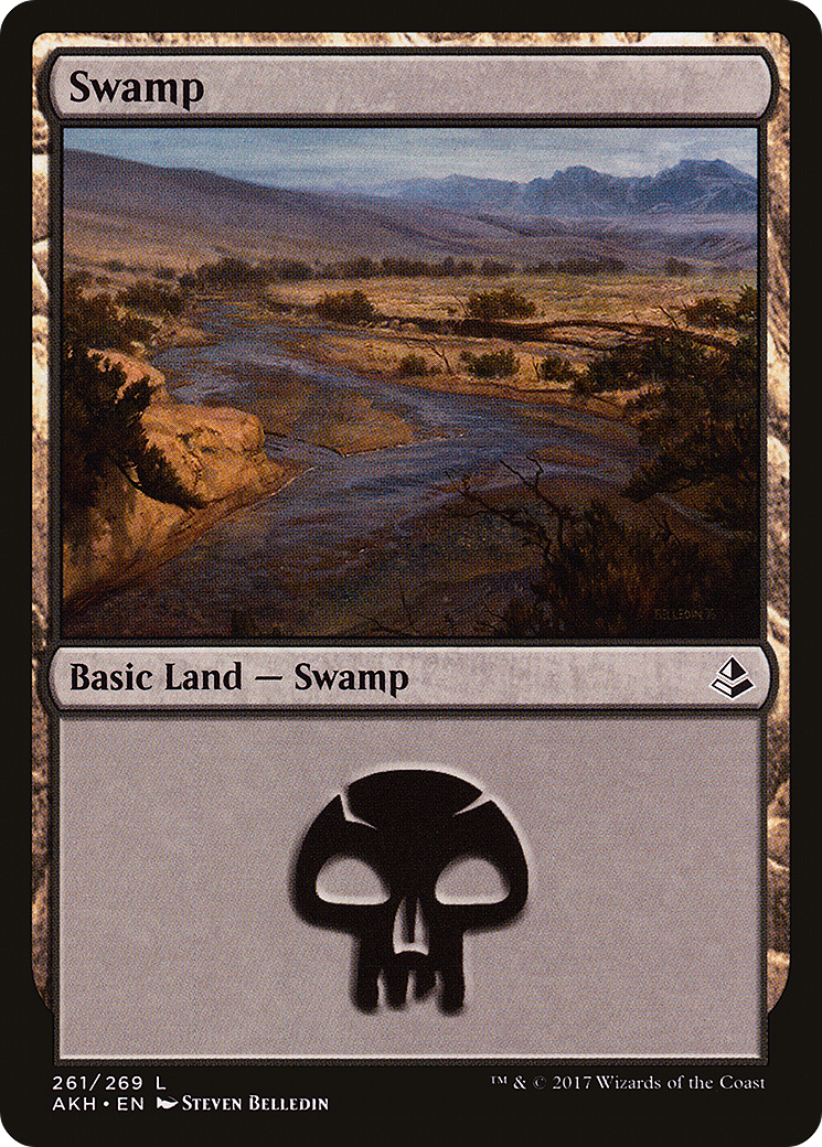 Swamp (261) Foil - Amonkhet