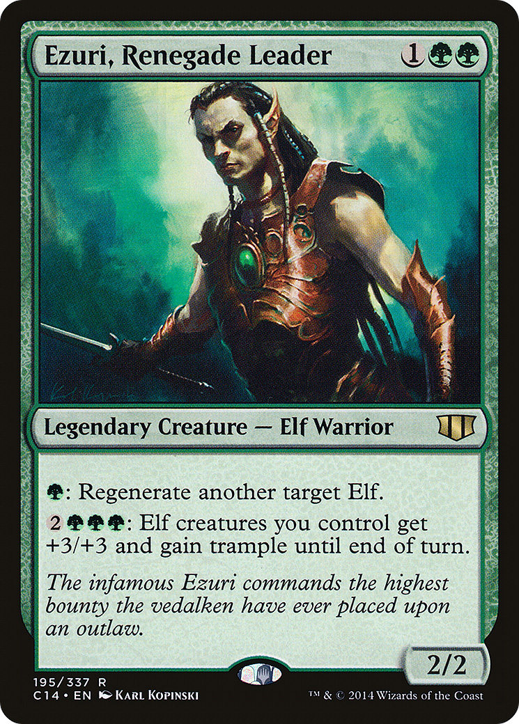 Ezuri, Renegade Leader (195) - Commander 2014