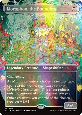 Morophon, the Boundless (1896) Foil - Secret Lair Drop