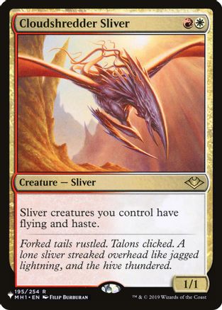 Cloudshredder Sliver (MH1-195) - The List