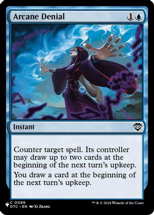 Arcane Denial (OTC-89) - The List