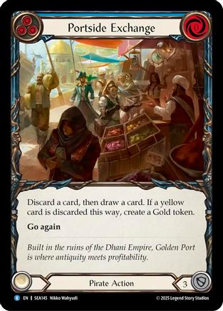 Portside Exchange (SEA145) Rainbow Foil - High Seas