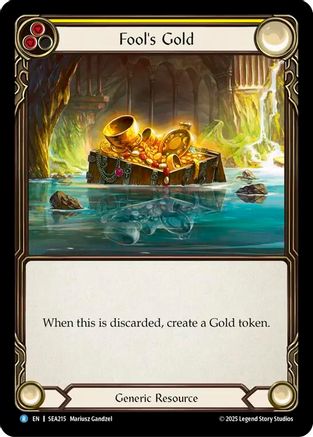 Fool's Gold (SEA215) Rainbow Foil - High Seas