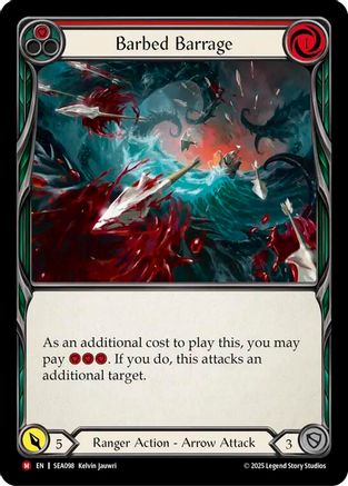 Barbed Barrage (SEA098) - High Seas