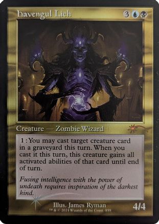 Havengul Lich (Retro) (859) Foil - Secret Lair Drop