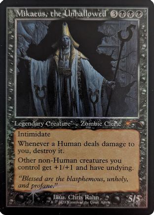 Mikaeus, the Unhallowed (Retro) (846) Foil - Secret Lair Drop