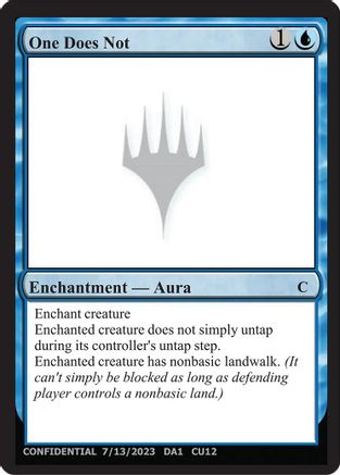 One Does Not - Un-Known Event Playtest Cards