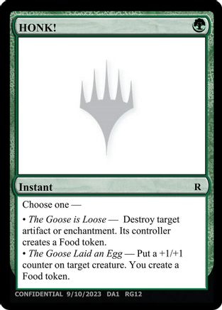 HONK! - Un-Known Event Playtest Cards