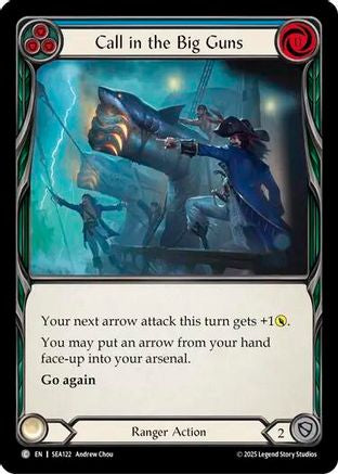 Call in the Big Guns (Blue) (SEA122) - High Seas