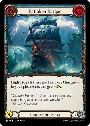 Battalion Barque (Blue) (SEA154) - High Seas