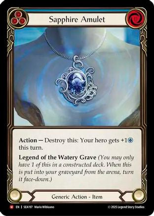 Sapphire Amulet (SEA197) - High Seas