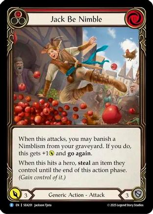 Jack Be Nimble (SEA201) Rainbow Foil - High Seas