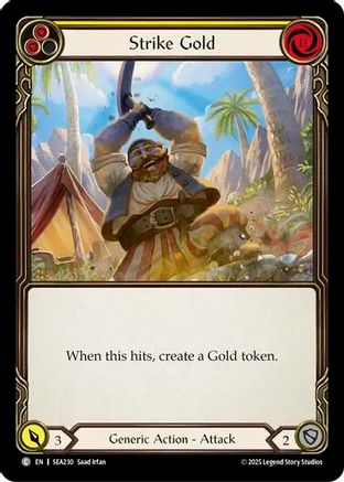 Strike Gold (Yellow) (SEA230) - High Seas