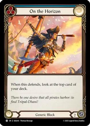 On the Horizon (Blue) (SEA243) - High Seas
