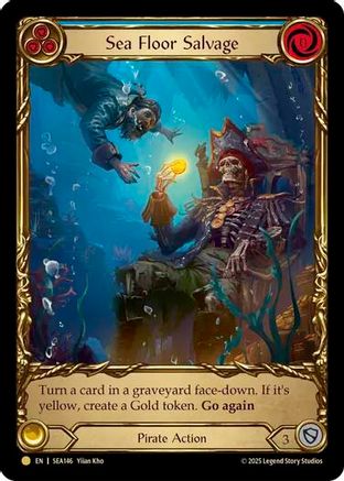 Sea Floor Salvage (Treasure) (SEA146) Cold Foil - High Seas