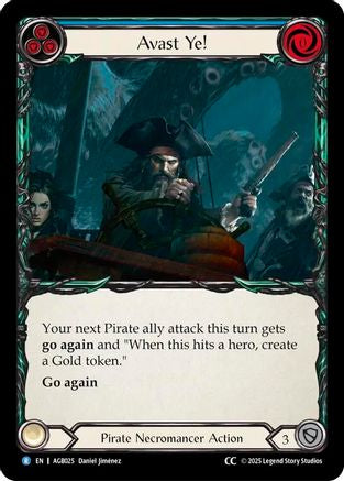 Avast Ye! (CC Tag) (AGB025) - Armory Deck: Gravy Bones
