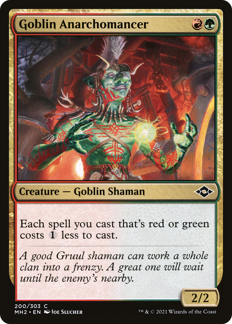 Goblin Anarchomancer (200) Foil - Modern Horizons 2