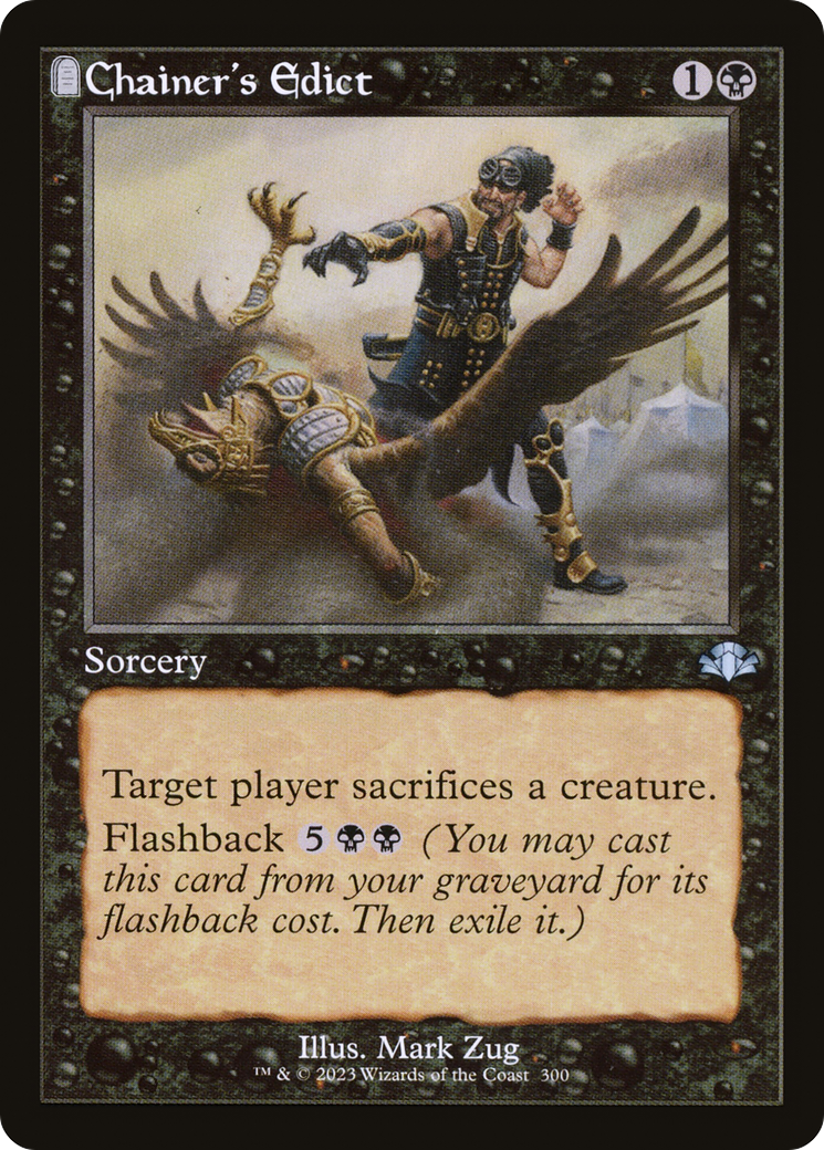 Chainer's Edict (Retro) (300) Foil - Dominaria Remastered