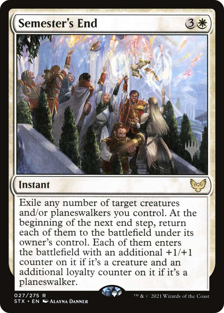 Semester's End (027) - Strixhaven: School of Mages Promos