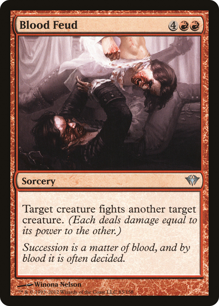 Blood Feud (083) Foil - Dark Ascension