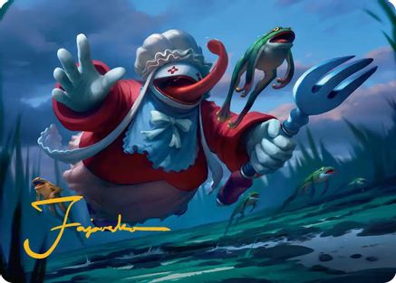 Quina, Qu Gourmet Art Card (Gold-Stamped Signature) (11) - Art Series: FINAL FANTASY