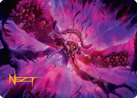 Hades, Sorcerer of Eld Art Card (Gold-Stamped Signature) (12) - Art Series: FINAL FANTASY