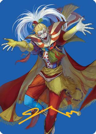 Kefka, Court Mage Art Card (Gold-Stamped Signature) (46) - Art Series: FINAL FANTASY