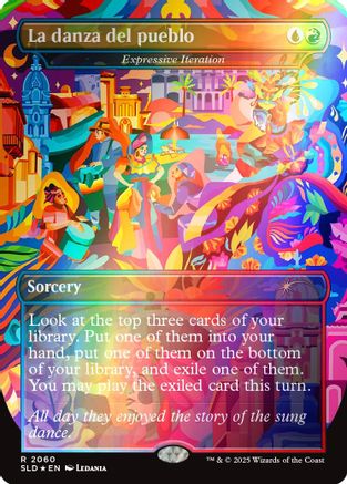 La danza del pueblo – Expressive Iteration (2060) Foil - Secret Lair Drop Series