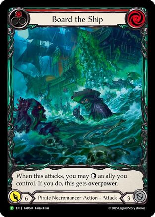 Board the Ship (FAB347) Rainbow Foil - FaB Promos