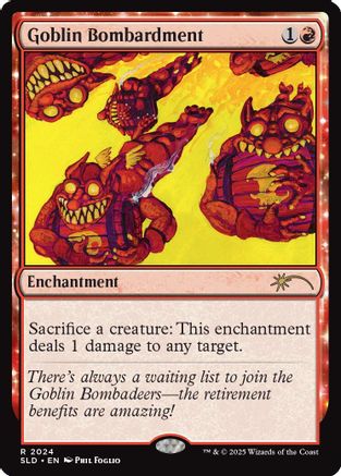 Goblin Bombardment (2024) - Secret Lair Drop Series
