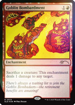 Goblin Bombardment (2024) Foil - Secret Lair Drop Series