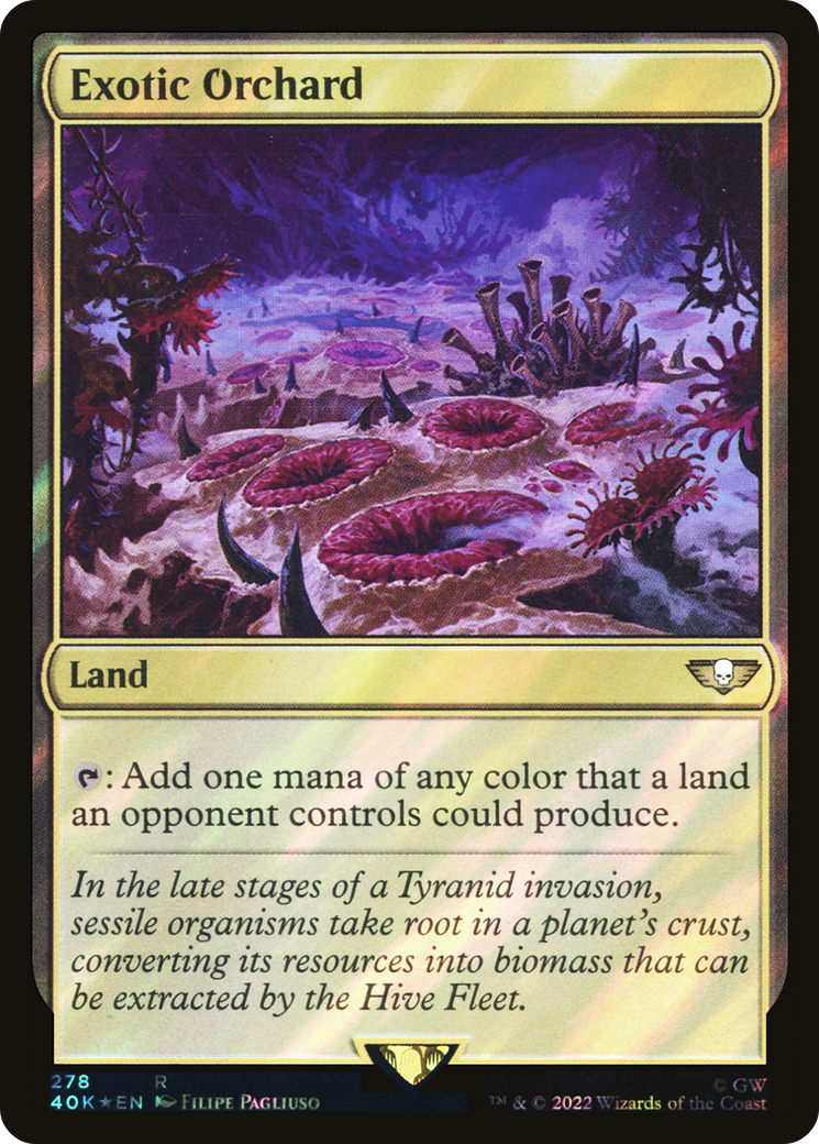 Exotic Orchard (278) Surge Foil - Warhammer 40,000 Commander