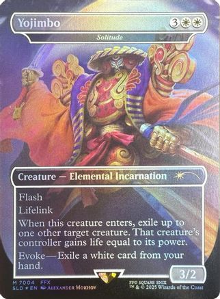 Yojimbo - Solitude (Rainbow Foil) (7004) Foil - Secret Lair Drop Series