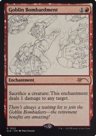 Goblin Bombardment (7022) - Secret Lair Drop Series